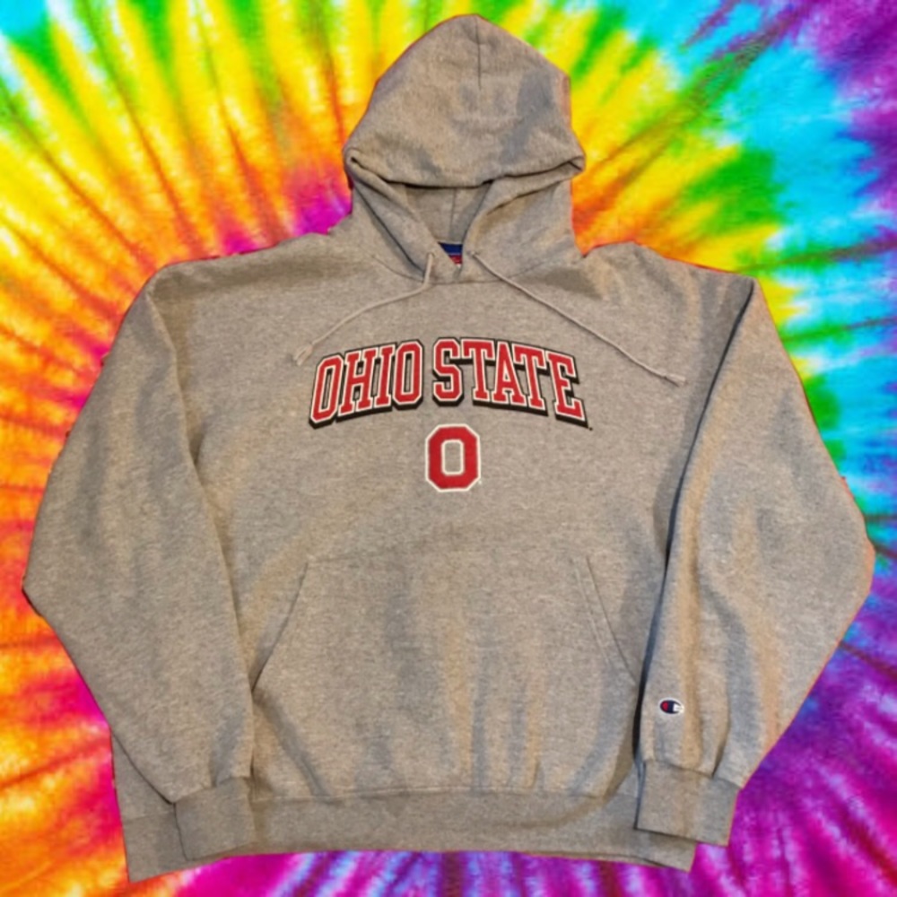Vintage Champion Ohio State University Hoodie
